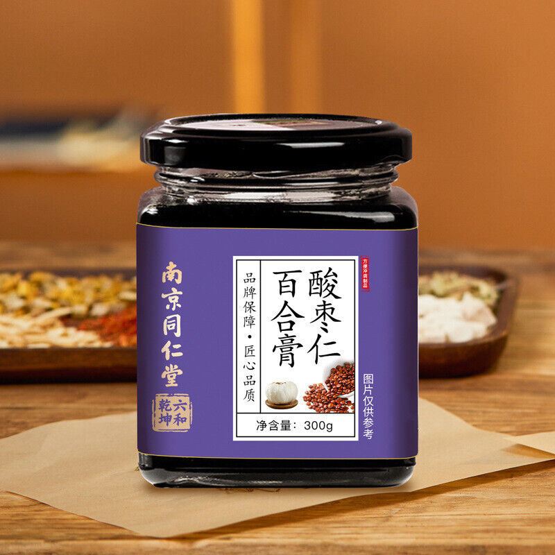 同仁堂酸枣仁百合膏桑椹茯苓膏300g TongRenTang Sour Jujube Kernel Lily Paste Secondary image