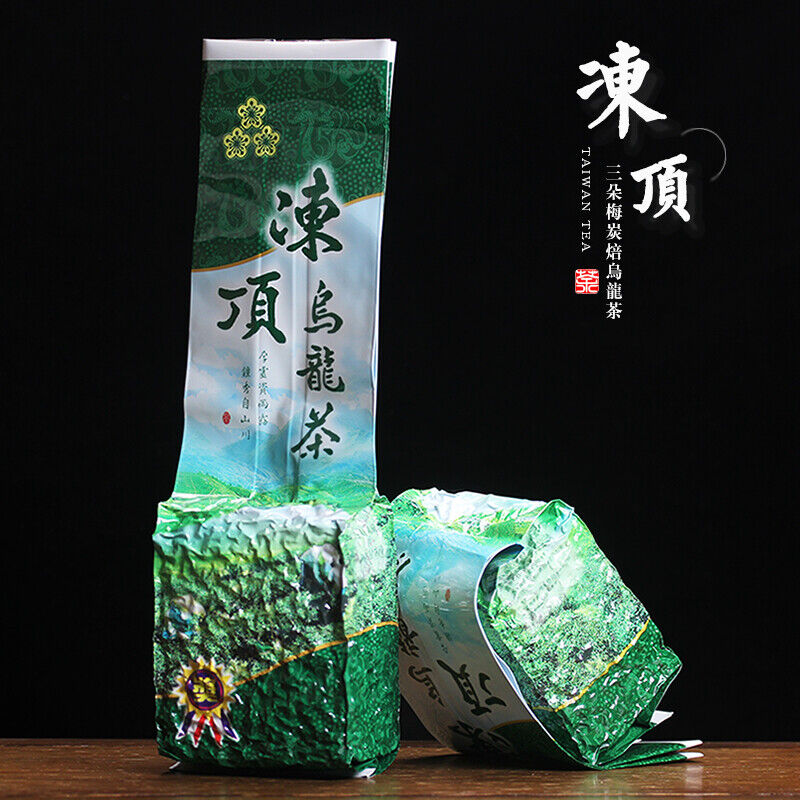250g Chinese Tea High Mountain Dong Ding Oolong Tea Charcoal Roasted Taiwan Tea