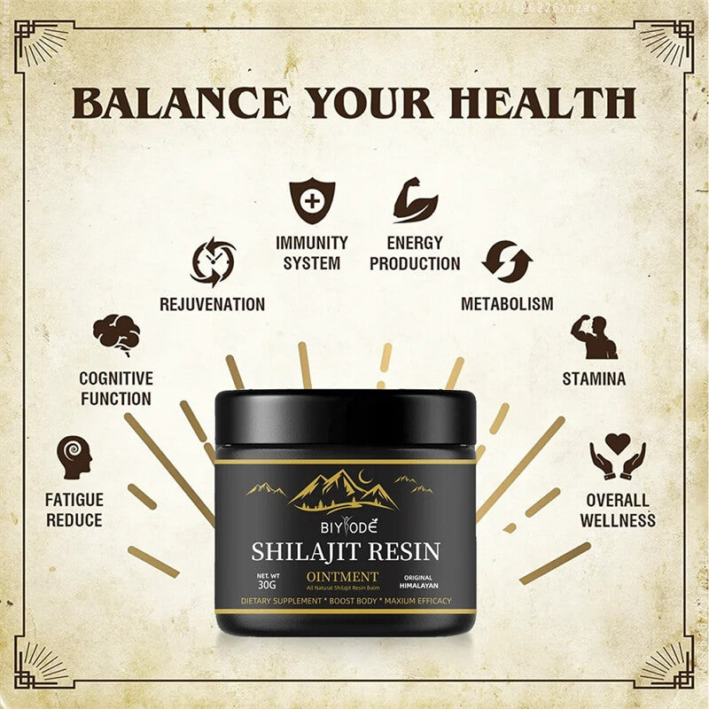 Himalayan Pure 100% Shilajit - Extrem Potente Organisches Weichharz, Fulvosäure