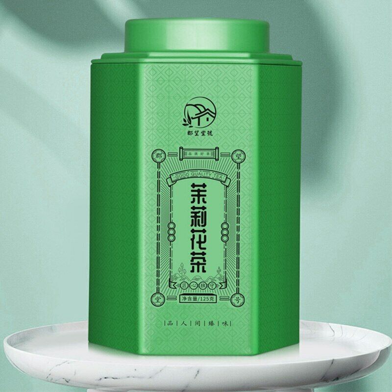 /Jasmine Green Tea Loose Leaf Jaszmine with Piluochun for Beauty 125g Main image