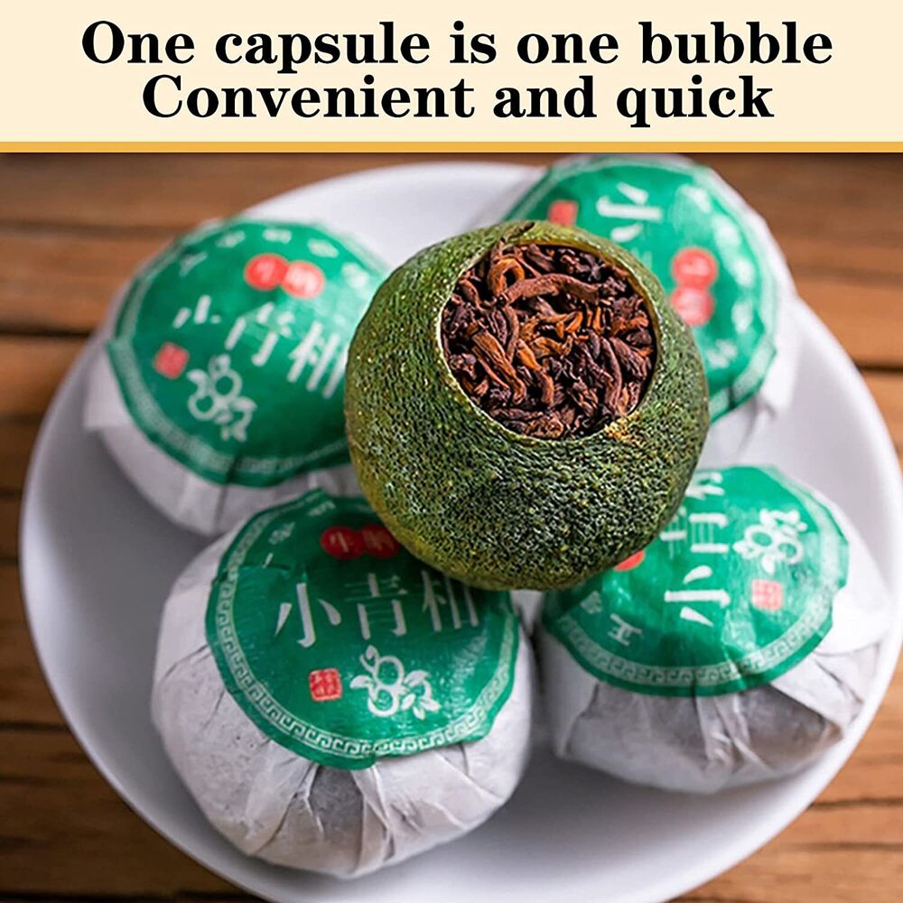 Xiao Qing Gan Puerh Tea - 250g Palace Orange Peel ChenPi Citrus Puer Ripe Tea