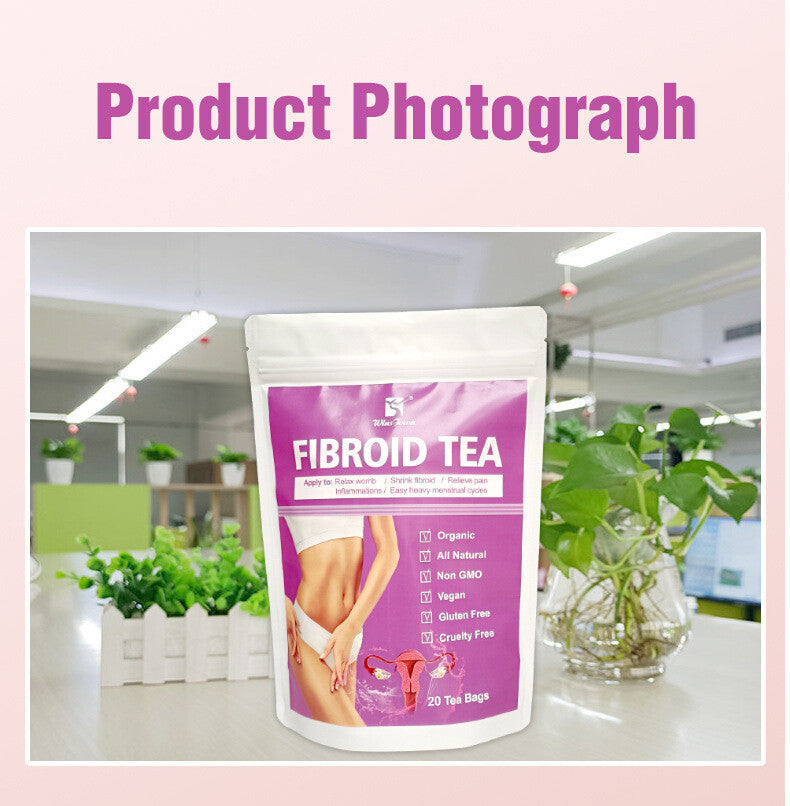 Relaxes Uterus Shrinks Fibroids Eases Pain 100% Natural Fibroid Tea