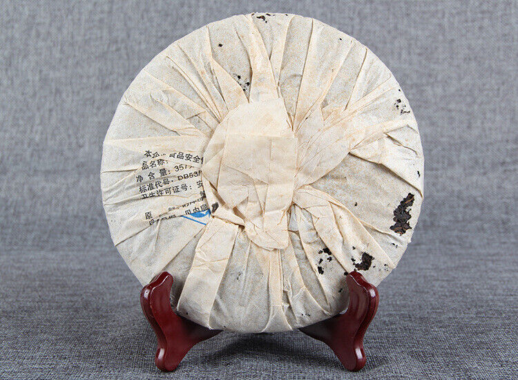 Lao Tong Zhi JIAJIA 7598 Anning Haiwan Yunnan Pu-erh Tea Cake 357g Ripe