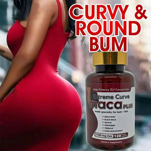 Premium Natural Supplement Maca Buttock Pills - Enhance Curves & Shape 1 Bottle