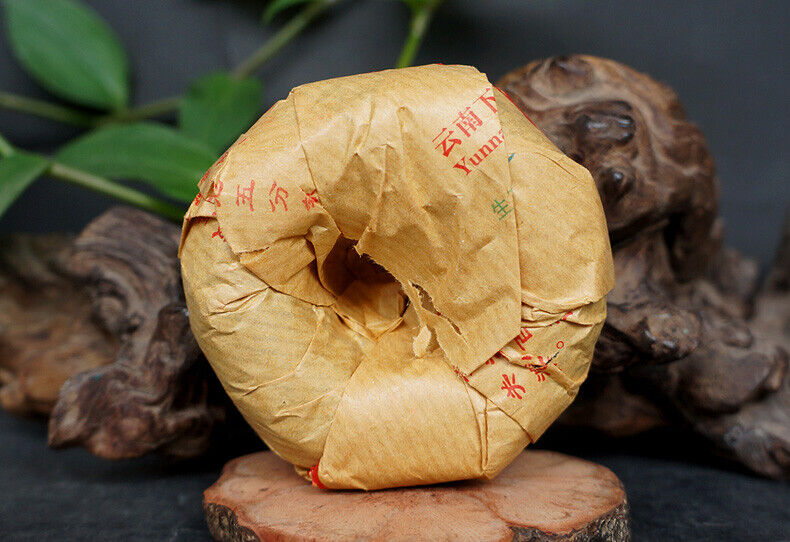 Shangpin Jinsi Gold Ribbon Tuo Cha Puer * Yunnan Xiaguan Raw Pu'er Tea 100g