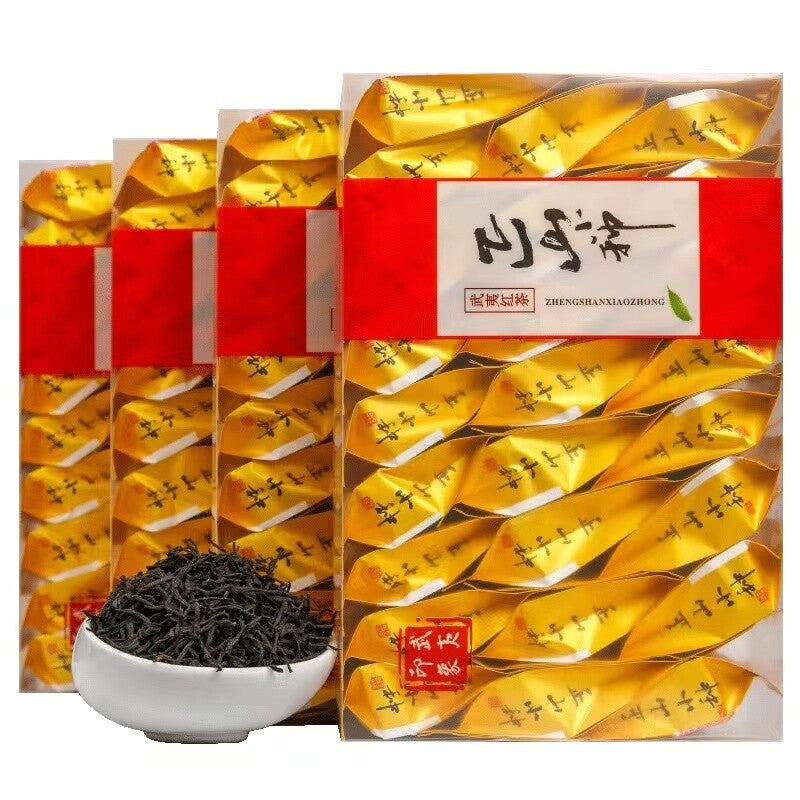 120g Chinese Tea Lapsang Souchong Black Tea Loose Leaf Benefits Wuyi Rock Tea Secondary image