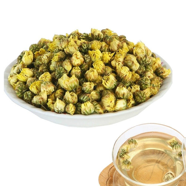 Organic China Chrysanthemum Flower Tea Blooming King Bud Herbal Tea Green Food