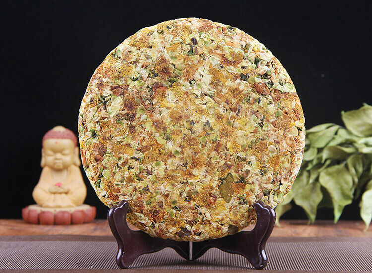 Yunnan Pu'er Tea Puer Flower Lincang Snowy Mountains Ancient Trees Raw Tea 357g