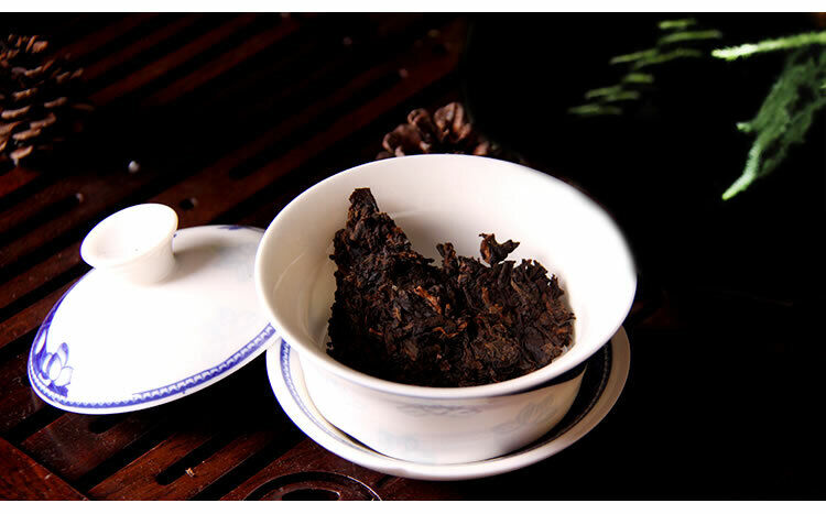 Menghai Heaven Earth Bulang Aged Rhythm Pu-erh Tea Cake 357g Ripe Puer Tea