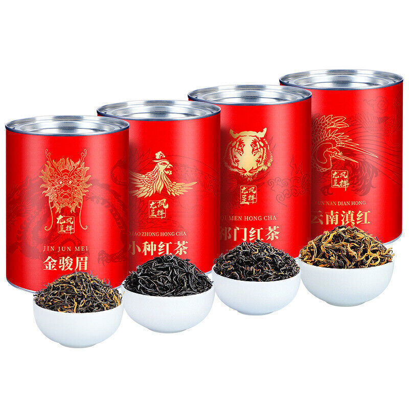 The Four Black Teas Jinjunmei Small Breed Keemun Red Scented Snail Dianhong Tea Main image