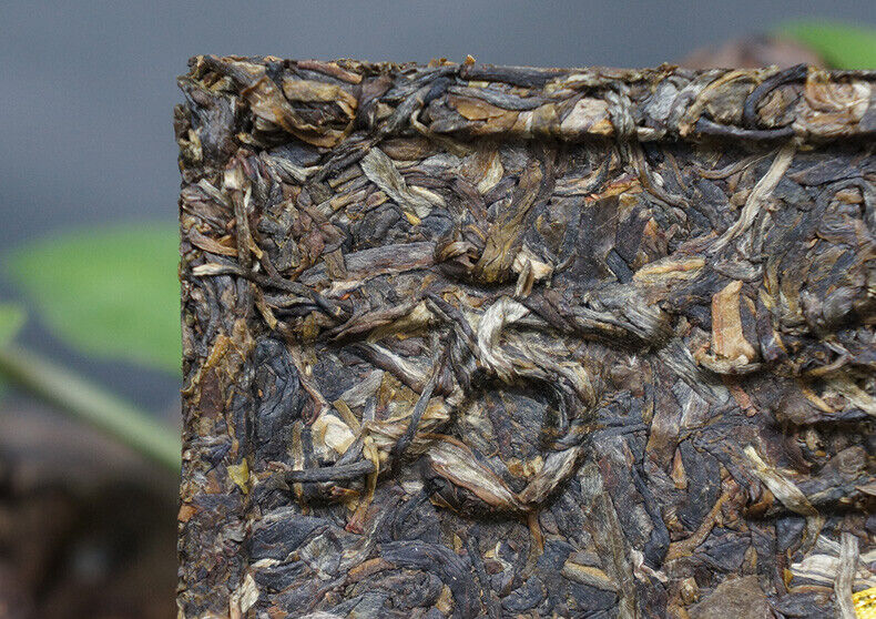 Xiaguan Gold Silk Big Snow Mt. Pu-erh Puer Raw Pu'er Mini Brick Tea 100g