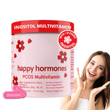 Happy Hormones PCOS Multivitamin Hormone Balance for Women Health 120Caps