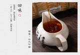 Anhua Dark Tea Shi Liang Tea Ten Tael Hua Juan HeiCha In Bamboo Basket 362.5g
