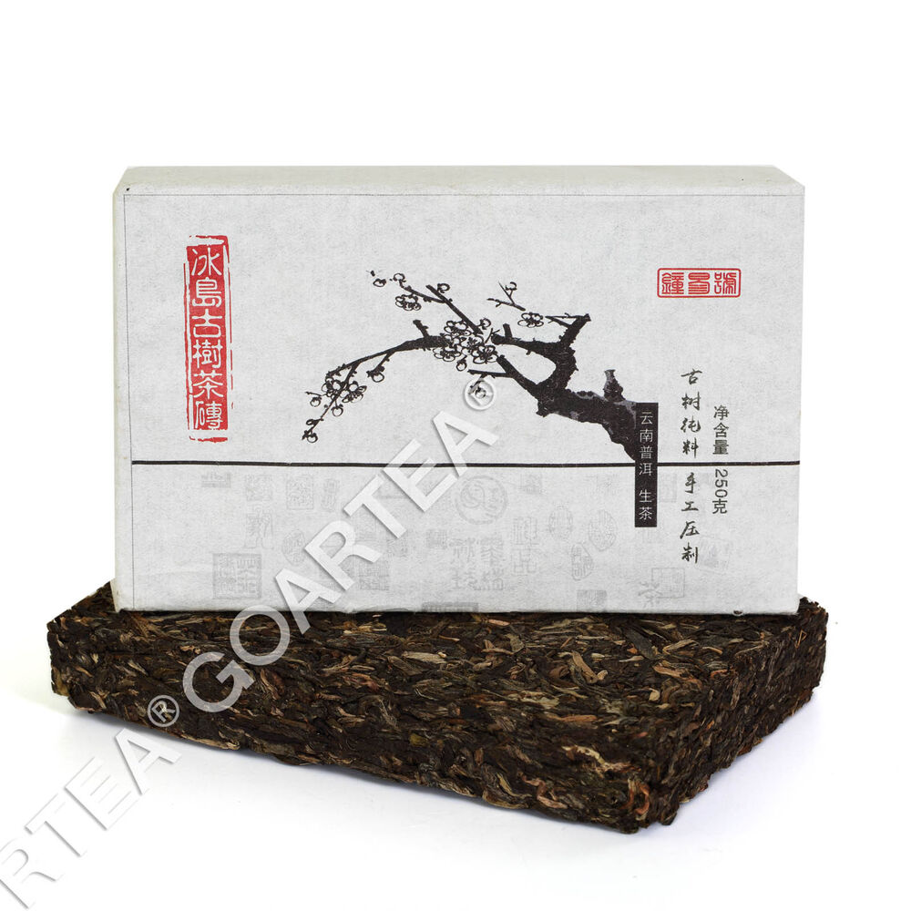 Year 250g Yunnan Puer Puerh Pu'er Tea Mengku Iceland Ancient Tree Raw Brick