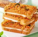 600g Bibizan Seaweed Meat Floss Toasts Cake Breads Chinese Snacks 比比赞海苔肉松吐司面包