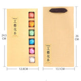 18pcs Handmade Blooming Flower Tea Blooming Tea Flowers Balls Green Tea Gift Box