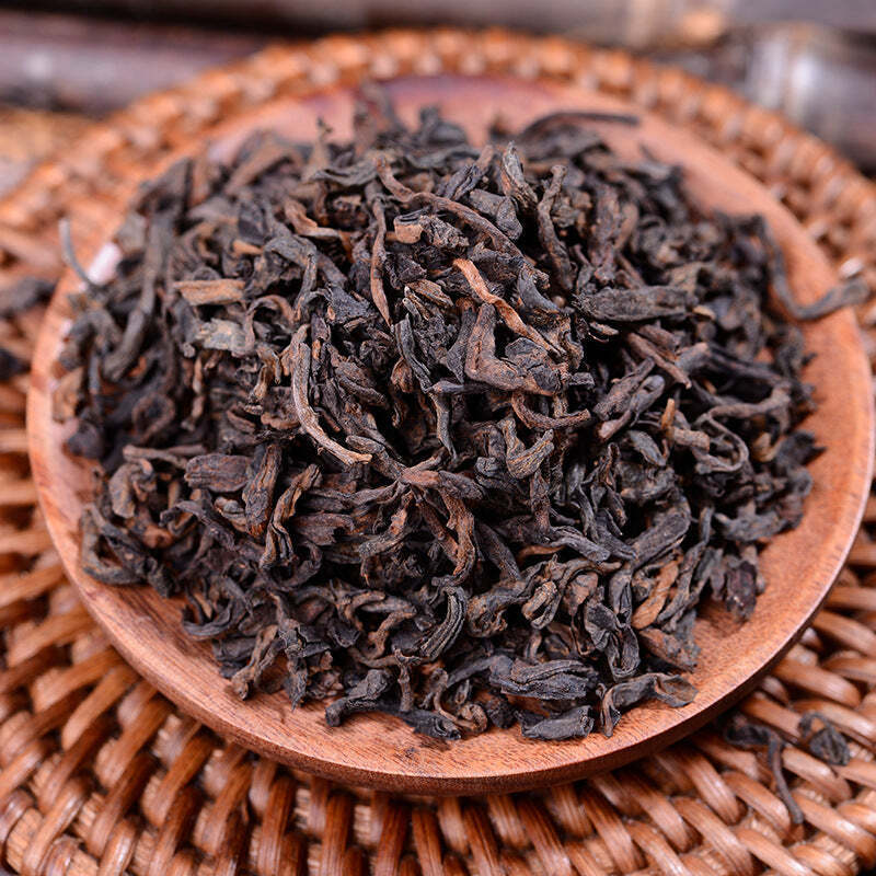 500g Ripe Puerh Tea Yunnan Loose Leaf Pu-erh Cooked Tea Bag Package Pu'er Tea Secondary image