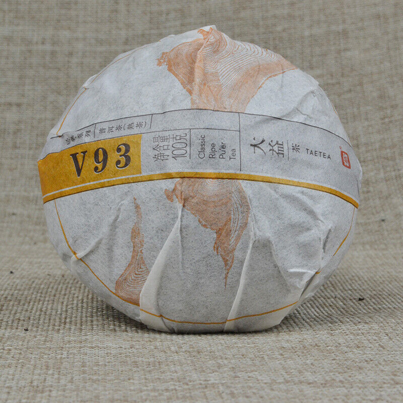 Menghai V93 Classic Ripe Pu'er Tea Dayi Ripe Shu Pu Er Tuocha Tuo Cha 500g