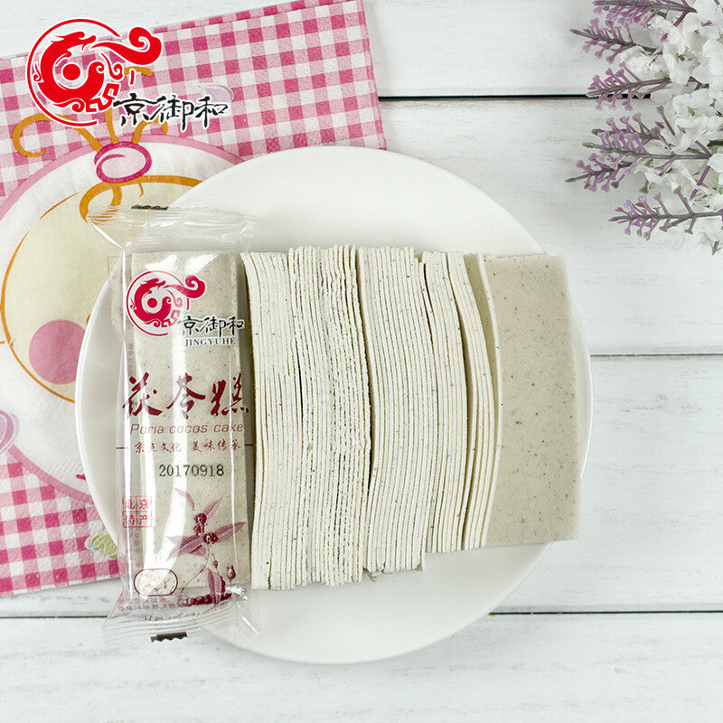 京御和 茯苓糕500g Chinese Snacks 北京特产京御和茯苓糕茯苓云片糕茯苓饼传统零食小吃点心茯苓夹饼