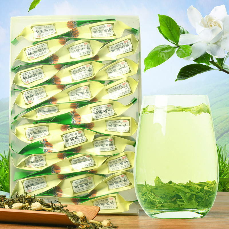 Chinese Green Tea Loose Leaf Dried Jasmine Tea Gift Pack 125g