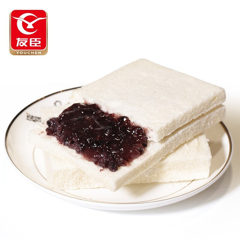 友臣紫米面包520g Youchen Purple Rice Bread Sandwich Chinese Specialty Snack Food 520g Secondary image