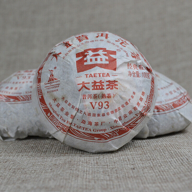 Pu Erh V93 Tea * TAETEA Menghai Dayi Pu-erh Tea Tuo Cha Puer Ripe Tuocha