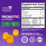 Daily Probiotic Gummies-5Billion CFU Extra Strength Probiotic Supplement 60 Pcs