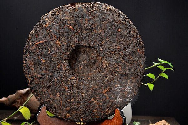 Yunnan Menghai Dayi 7592 Chi Tse Beeng Ripe Puer Pu Er Tea 357g 101 Batch