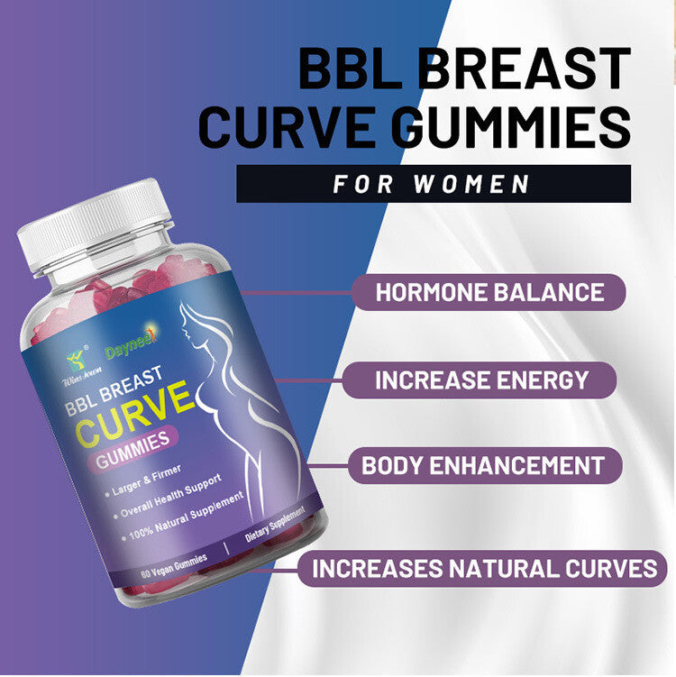 BBL Breast Curve Gummies - Enhance & Sculpt Your Bust with 100% Natural Remedies Main image