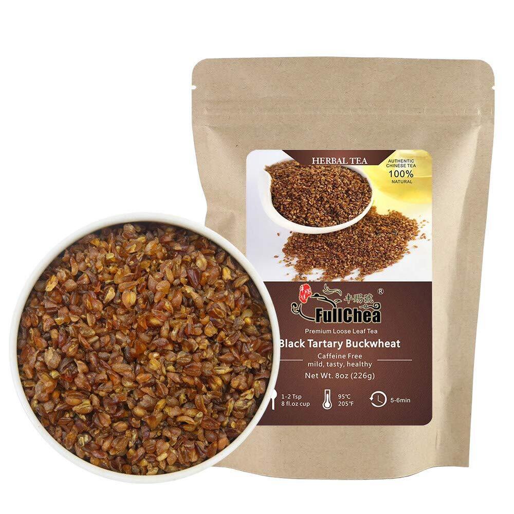 FullChea Himalayan Tartary Black Buckwheat Roasted Herbal Tea 226g