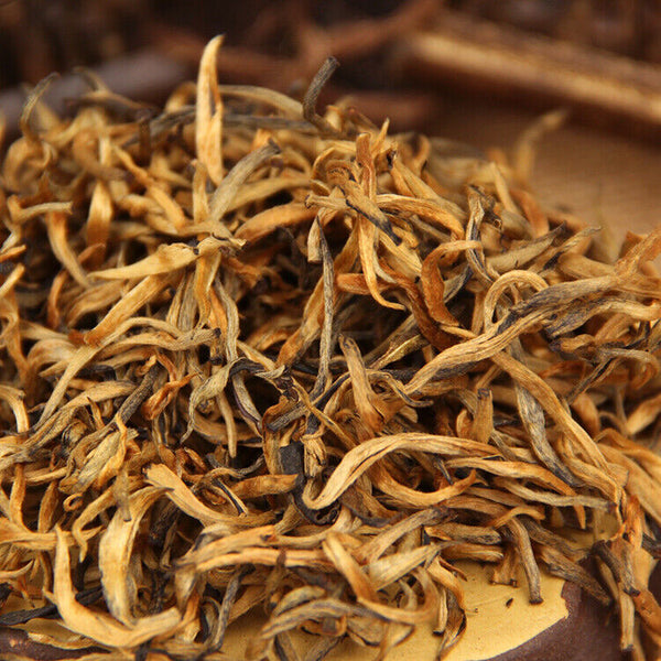 TeaDianhong Gold Bud Red Rhyme Jin Ya Chinese Black Tea Dian Hong Natural Tea 70g