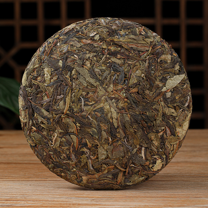 710g Iceland Pu-erh Raw Tea Cake Yunnan Bingdao Puerh Sheng Tea Pu'er Green Tea Secondary image