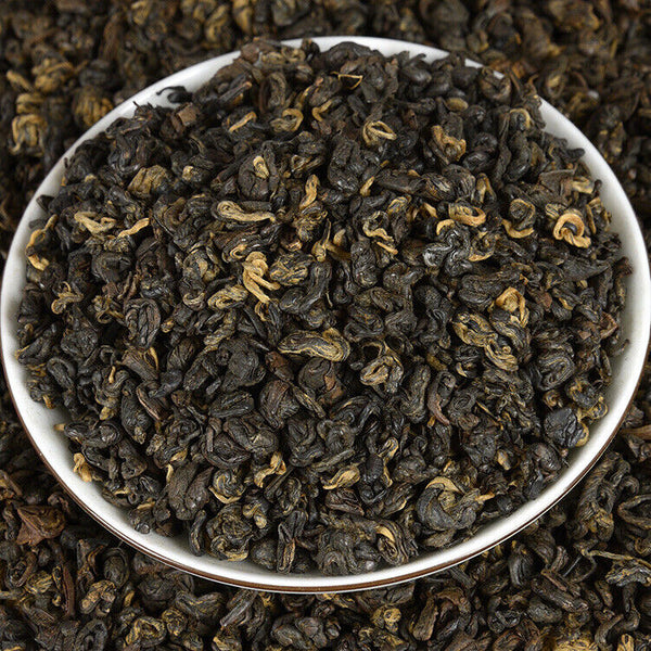 TeaDian Hong Tea Dianhong Yunnan Black Tea Dian Hong Snail FengQing Chinese Tea