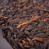 357g Menghai Ripe Pu'er Tea Cake Yunnan Old Tree Pu-erh Cooked Tea Top Puerh Tea