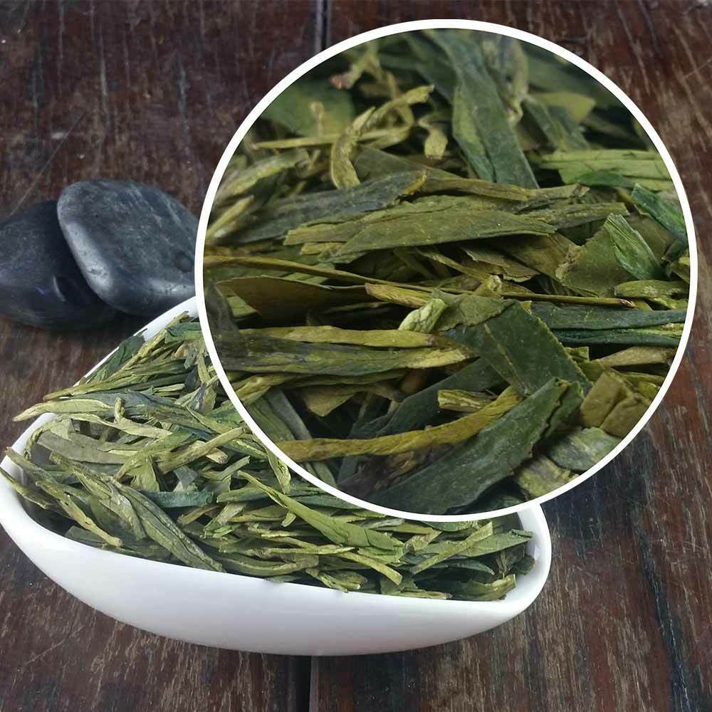 Chinese Dragon Well Green Tea Loose leaf Longjing Lung Tea Ching 250g/8.8oz Main image