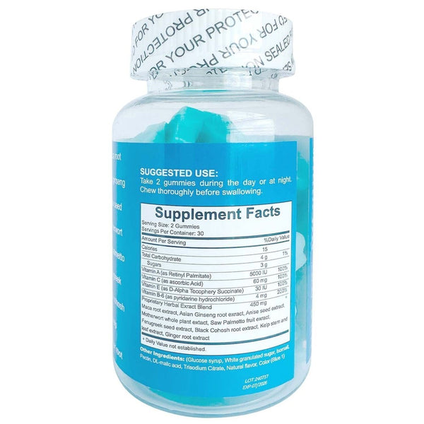 TOP Support and Peach Gains Gummies  Women's Support Supplement Multivitamins
