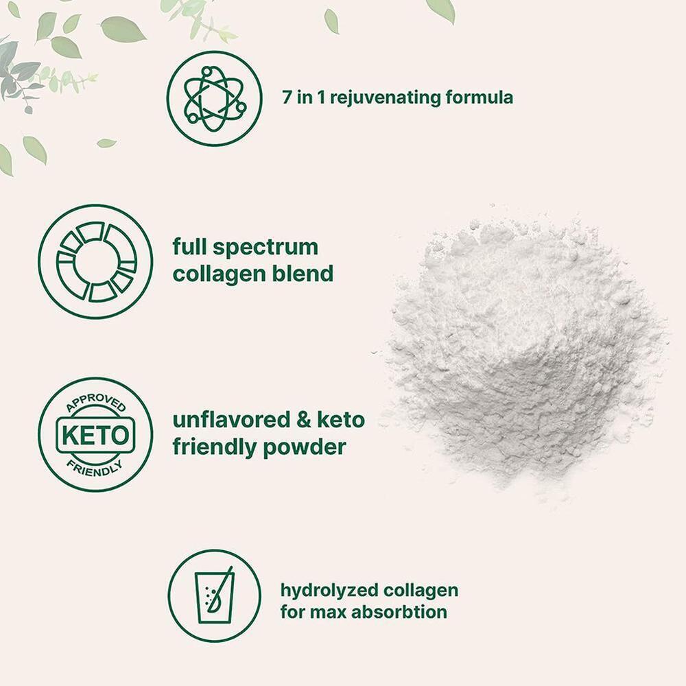 Multi Collagen Peptides Powder - Hydrolyzed Protein Peptides (Type I,II,III,V,X)