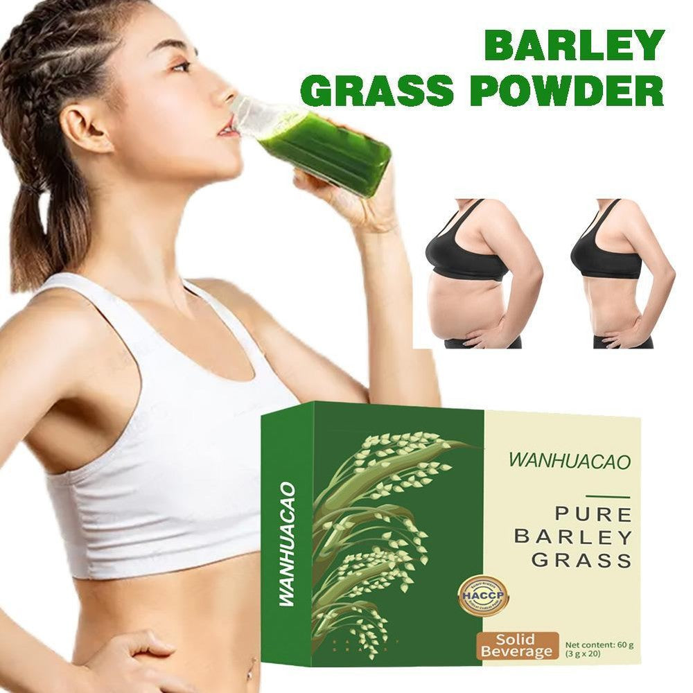 100Pcs Barley Grass Powder 100%Pure &Organic, Pure Organic Barley-- Secondary image