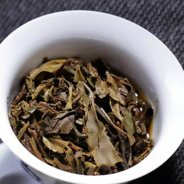 CNNP Zhong Cha Wild Arbor Leaves Aged Pu-erh Tea Cake Raw Puer Pu'er 357g