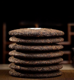 357g 2007 Cooked Pu-erh Tea Cake Yunnan Old Puerh Ripe Tea Premium Pu'er Old Tea