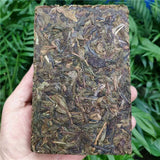250g Pu'er Tea Brick Golden Leaf Puerh Sheng Tea Yunnan Old Tree Pu-erh Tea