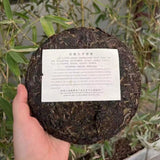 357g Yunnan Raw Pu-erh Tea Bulang Wild Pu'er Raw Tea Cake Aged Puerh Tea