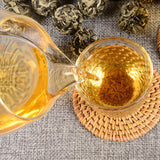 Yunnan Moonlight White Ball Nectar Fragrance Raw Puer Tea Yue Guan Bai Long Zhu