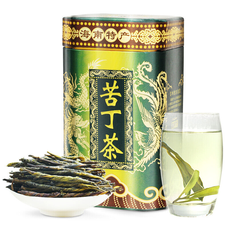 125g Big Leaf Kuding Tea Hainan Specialty Bitter Green Tea Needle Ku Ding Cha Secondary image