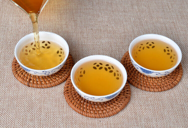 Mengku The More Old The More Fragrant Pu'er Tea 357g Puer Raw Tea Cake Shen