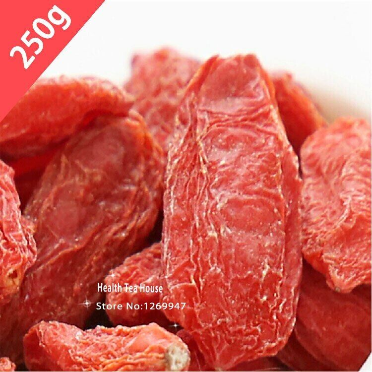 Dry Wolfberry Bulk Goji Berry Chinese Herbal Tea Goji Berries 250g