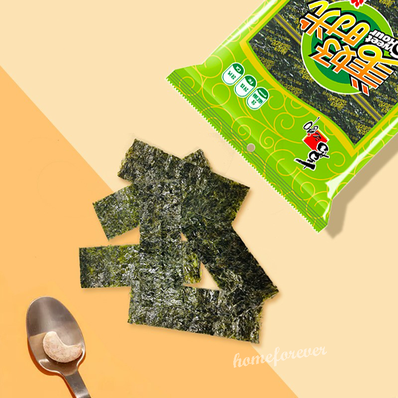 美好时光原味海苔 Meihao Shiguang Original Flavor Seaweed Snacks 6 Bags Secondary image