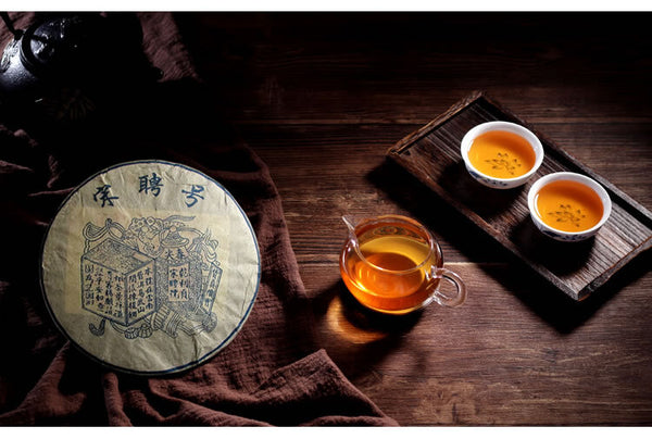 357g Yunnan Bulang Mountain Pu-erh Old Tea  Pu'er Tea Raw Tea