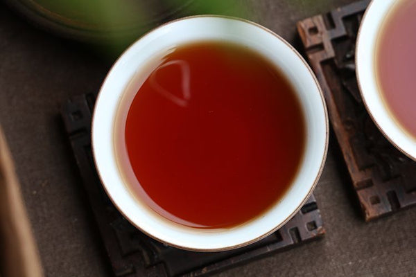 Yun Nan Qi Zi Bing Cha Yunnan Menghai Lang He 8451 Puer Puerh Ripe Tea 357g