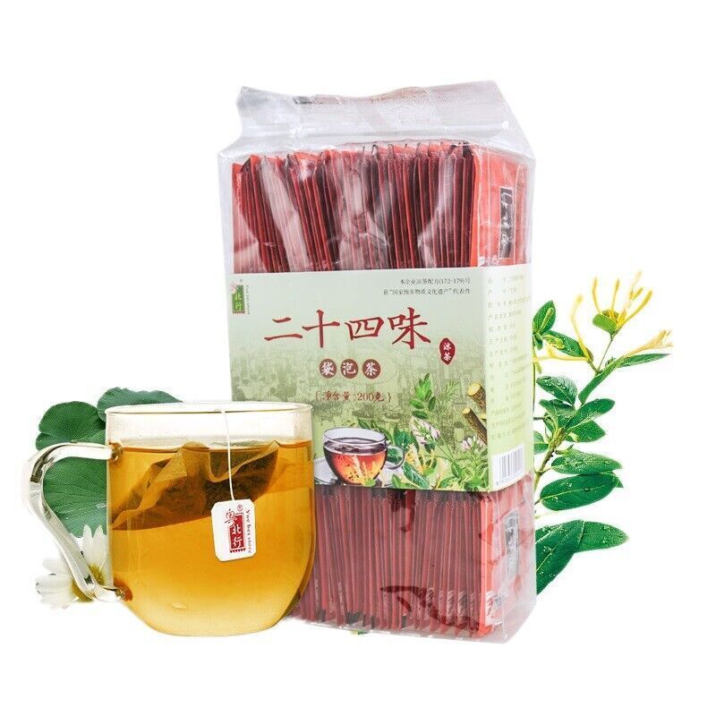 Health Tea twenty-four flavors 200g Er Shi Si Wei Cha Sugar Free Herbal Tea Bags Main image